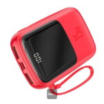 پاور بانک بیسوس با کابل تایپ سی Baseus Q pow BS-P1001C Digital Display 10000mAh Power Bank