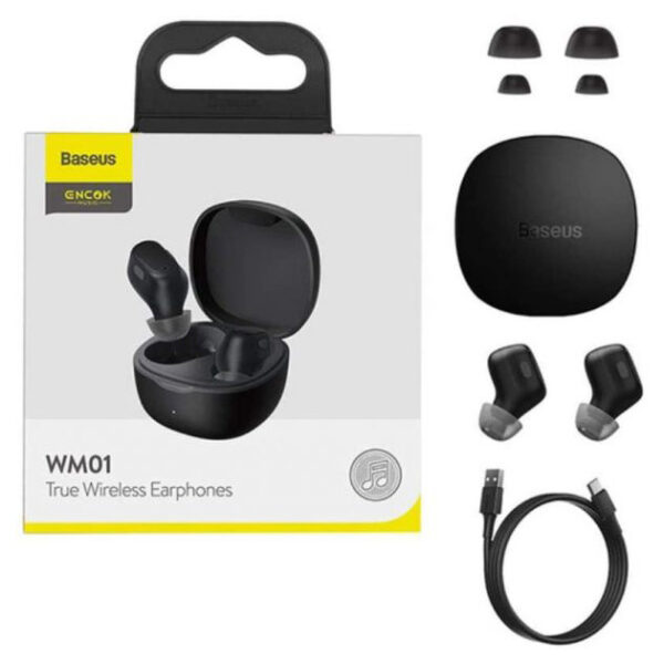 هدفون بلوتوثی باسئوس مدل Encok-WM01