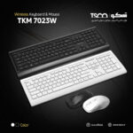 کیبورد و ماوس بی سیم تسکو مدل TKM 7023W