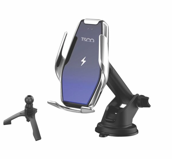 پایه نگهدارنده و شارژر بی سیم گوشی موبایل تسکو مدل THL 1255W