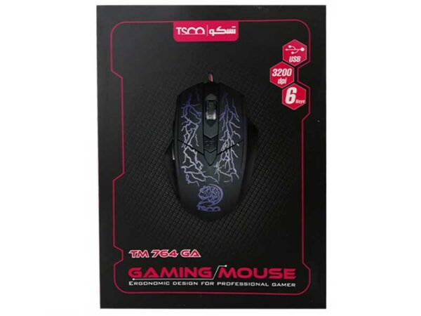 ماوس مخصوص بازی تسکو مدل TSCO TM 764 GA