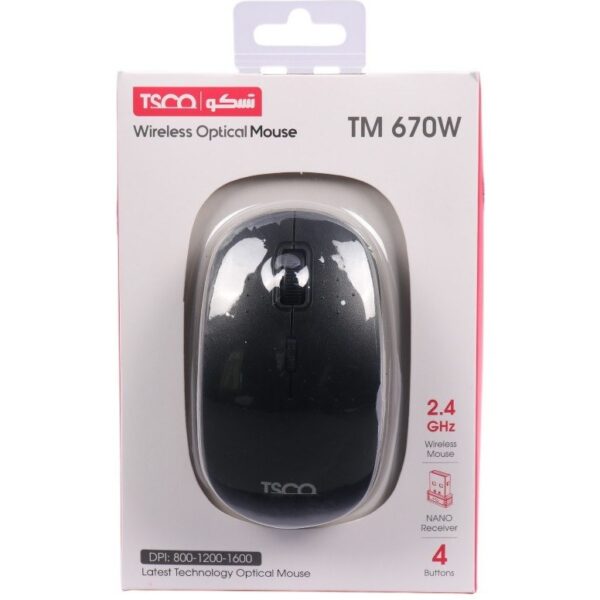 موس بی سیم TSCO TM670W