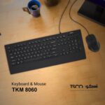 کیبورد و ماوس تسکو مدل TKM 8060 - تصویر 2