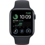 ساعت هوشمند اپل مدل SE Aluminum Case 44mm . مشکی - تصویر 2