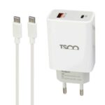 شارژر دیواری تسکو مدل TTC60 توان ۲۷ وات با کابل Type-C - تصویر 2